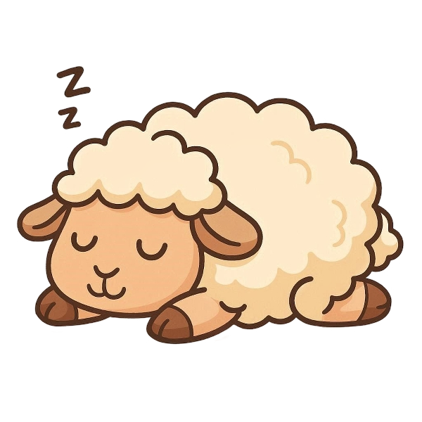 A cute sheep